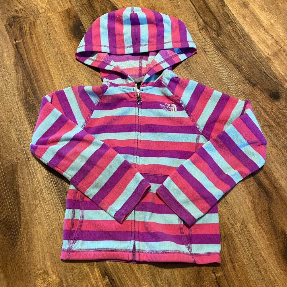The North Face zip up sweatshirt